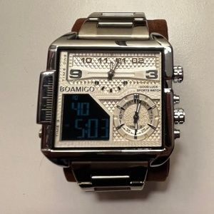 BOAMIGO square watch design